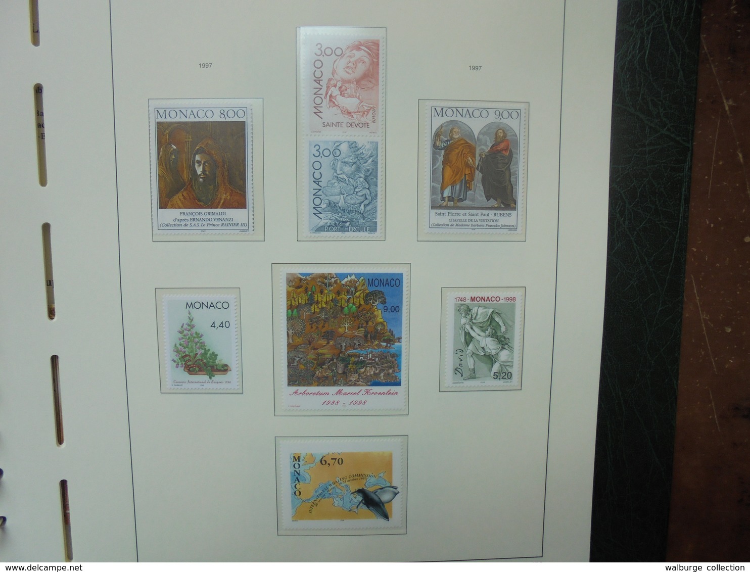 MONACO 1985-2000 NEUFS MNH** SUPERBE ALBUM "LEUCHTURM" (2482) 3 KILOS 300