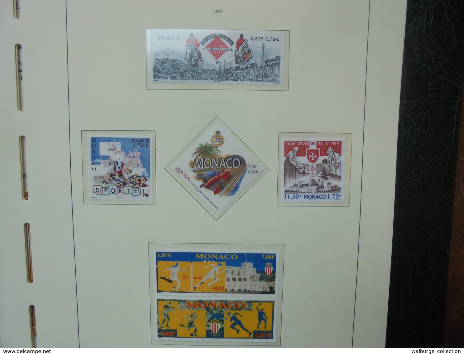 MONACO 1985-2000 NEUFS MNH** SUPERBE ALBUM "LEUCHTURM" (2482) 3 KILOS 300