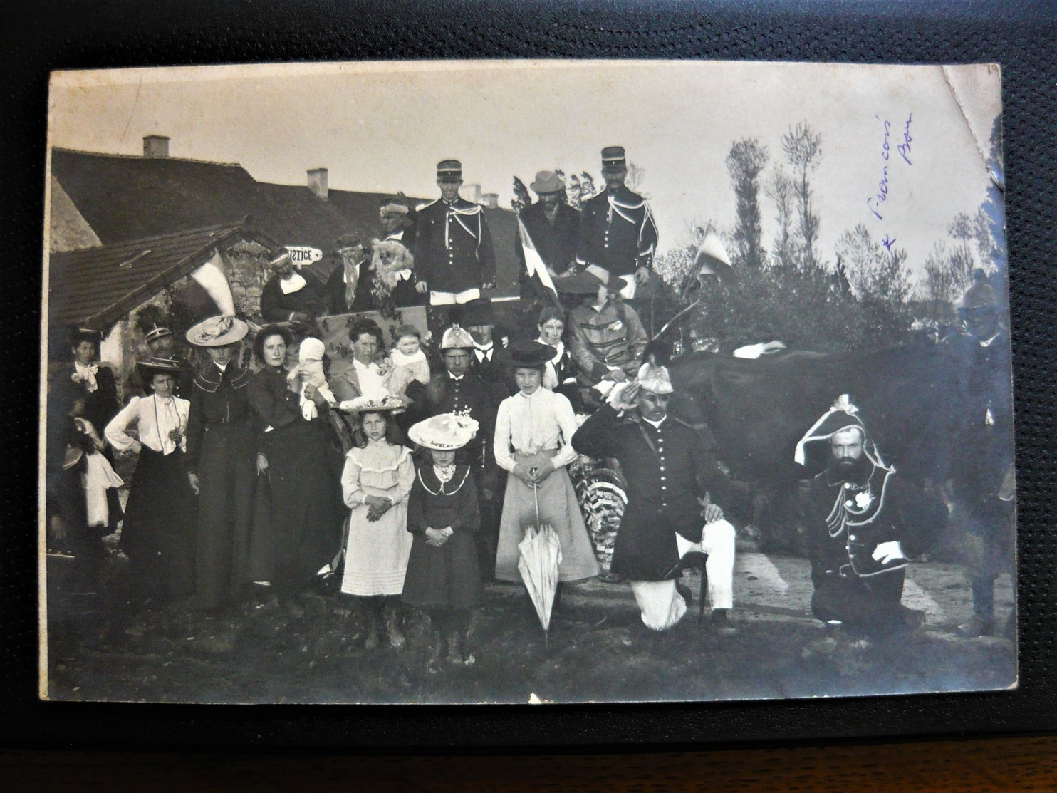 ARLAY ( Jura 39 ) Carte Photo De La Cavalcade ( François Bon ) Plis Angle - Autres & Non Classés