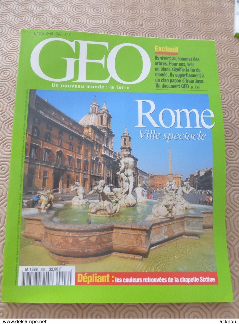 GEO Un Nouveau Monde  N°206  -rome- - Géographie