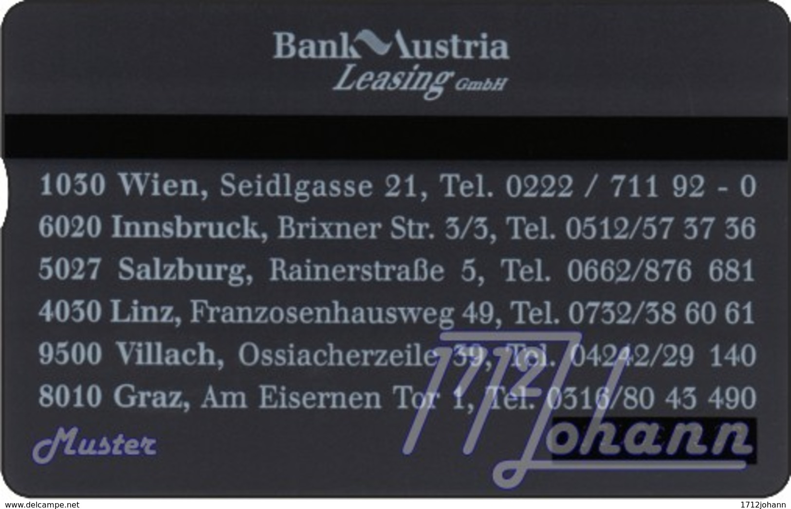 TWK Österreich Privat: "Bank Austria Leasing 2" (506L) Gebr. - Oesterreich