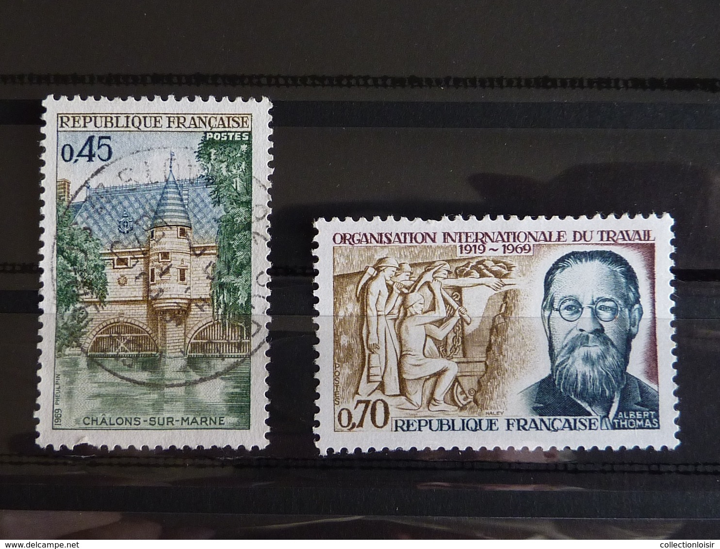 ALBUM  N° 3 - TIMBRES  DE FRANCE NEUFS  DANS  ALBUM  ( 64 photos )