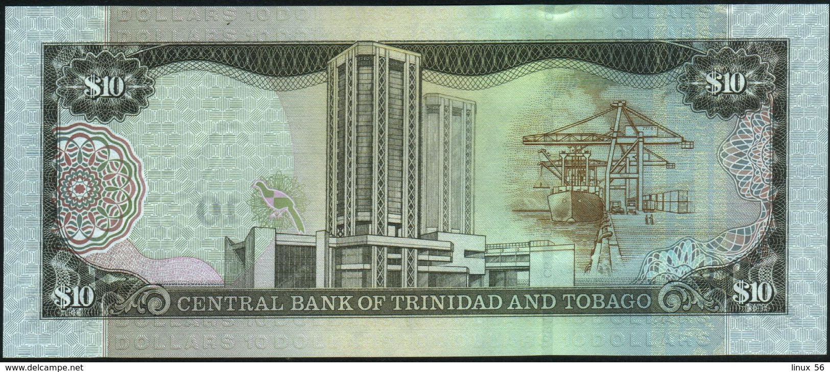 TRINIDAD & TOBAGO - 10 Dollars 2006 {sign. Ewart S.Williams} UNC P.48 - Trinidad Y Tobago