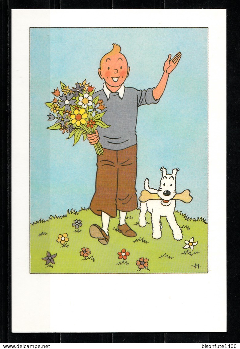 CP Tintin : Edition Hergé/moulinsart N° 30183 ( Voir Photos Recto-Verso ) - Bandes Dessinées