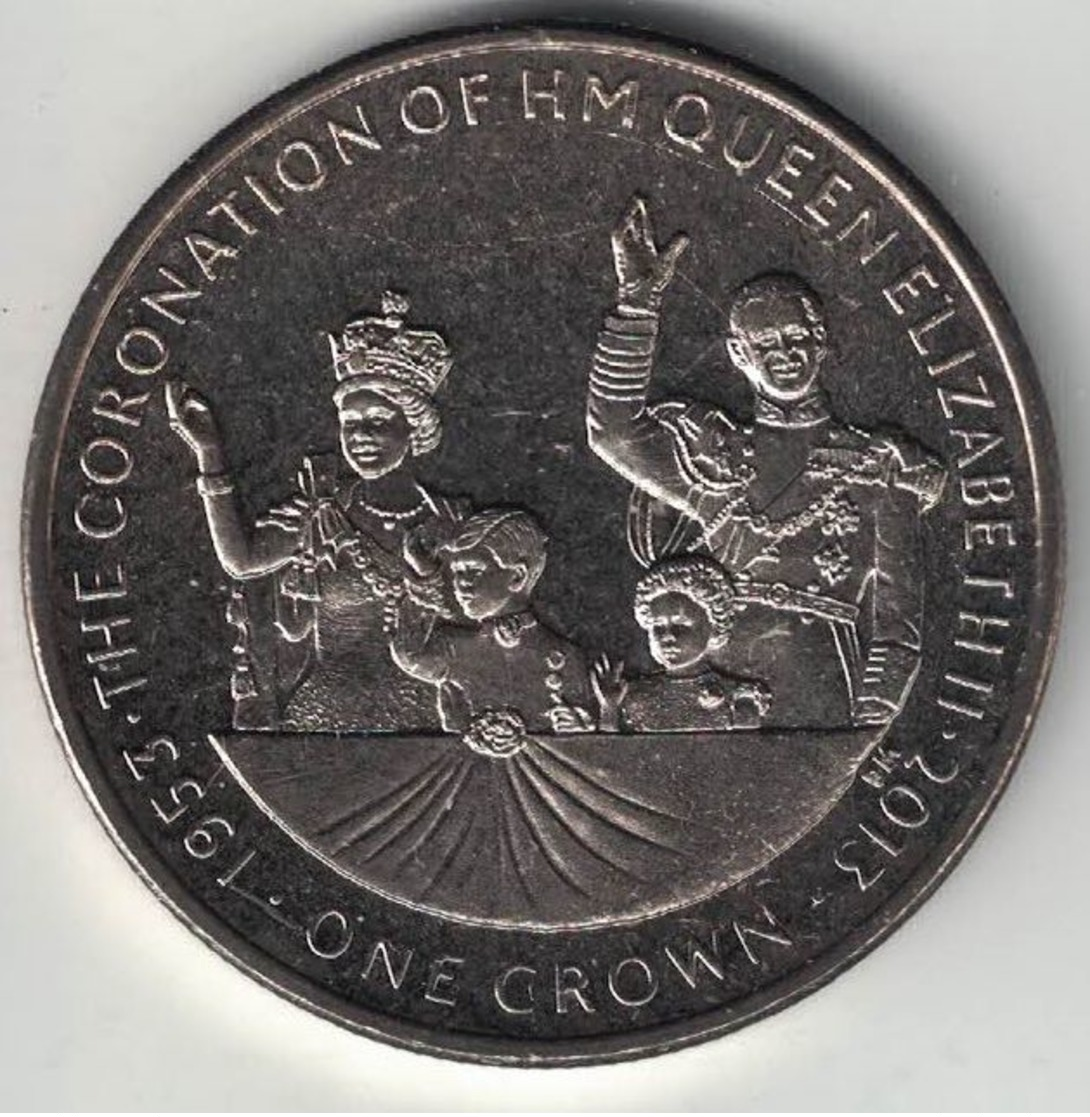 Isle Of Man Crown – 2013(Coronation) - Isle Of Man