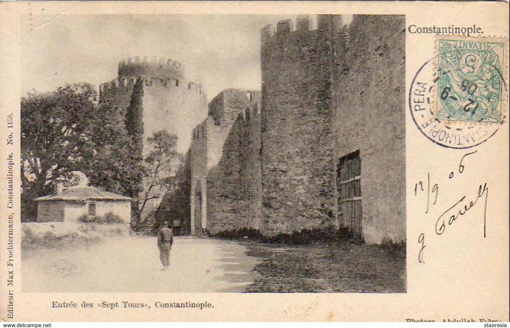 TURQUIE  CONSTANTINOPLE  Entrée Des Sept Tours - Türkei