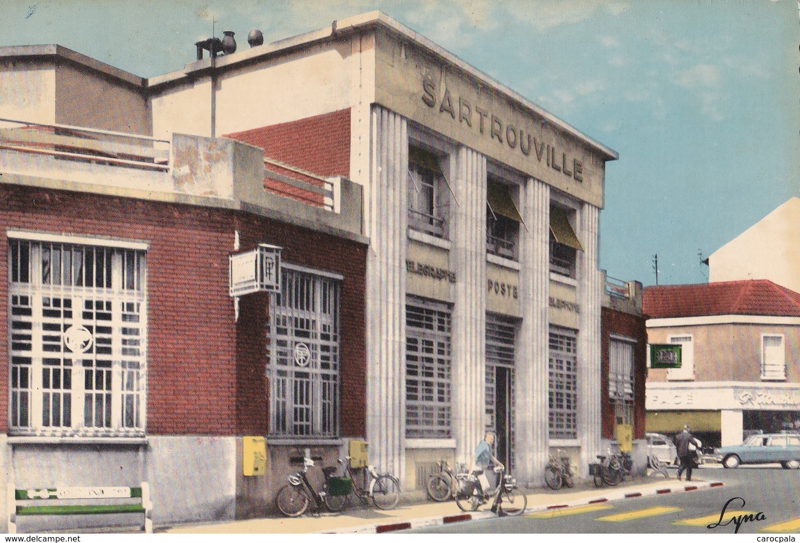 Carte 1960 SARTROUVILLE / LA POSTE - Sartrouville