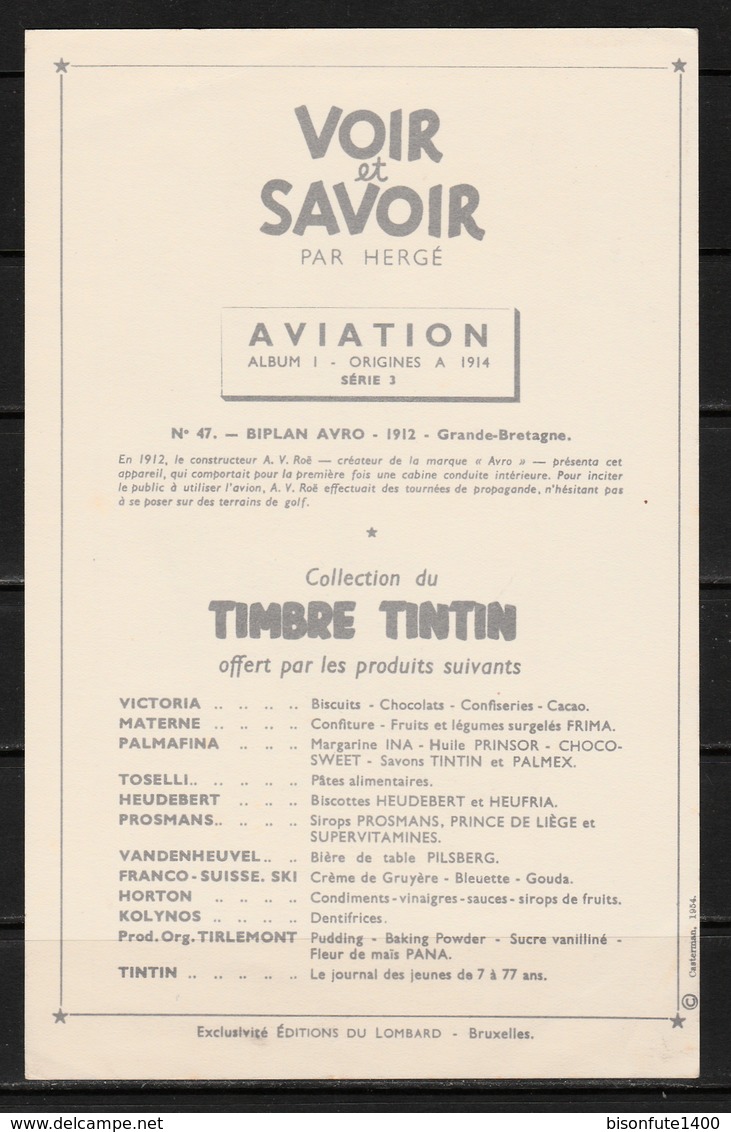 Tintin : Lot De 9 Chromos "Voir Et Savoir" Par Hergé De 2ème Choix ( Avec Taches De Rouilles, Légères Pliures, Etc... ) - Other & Unclassified