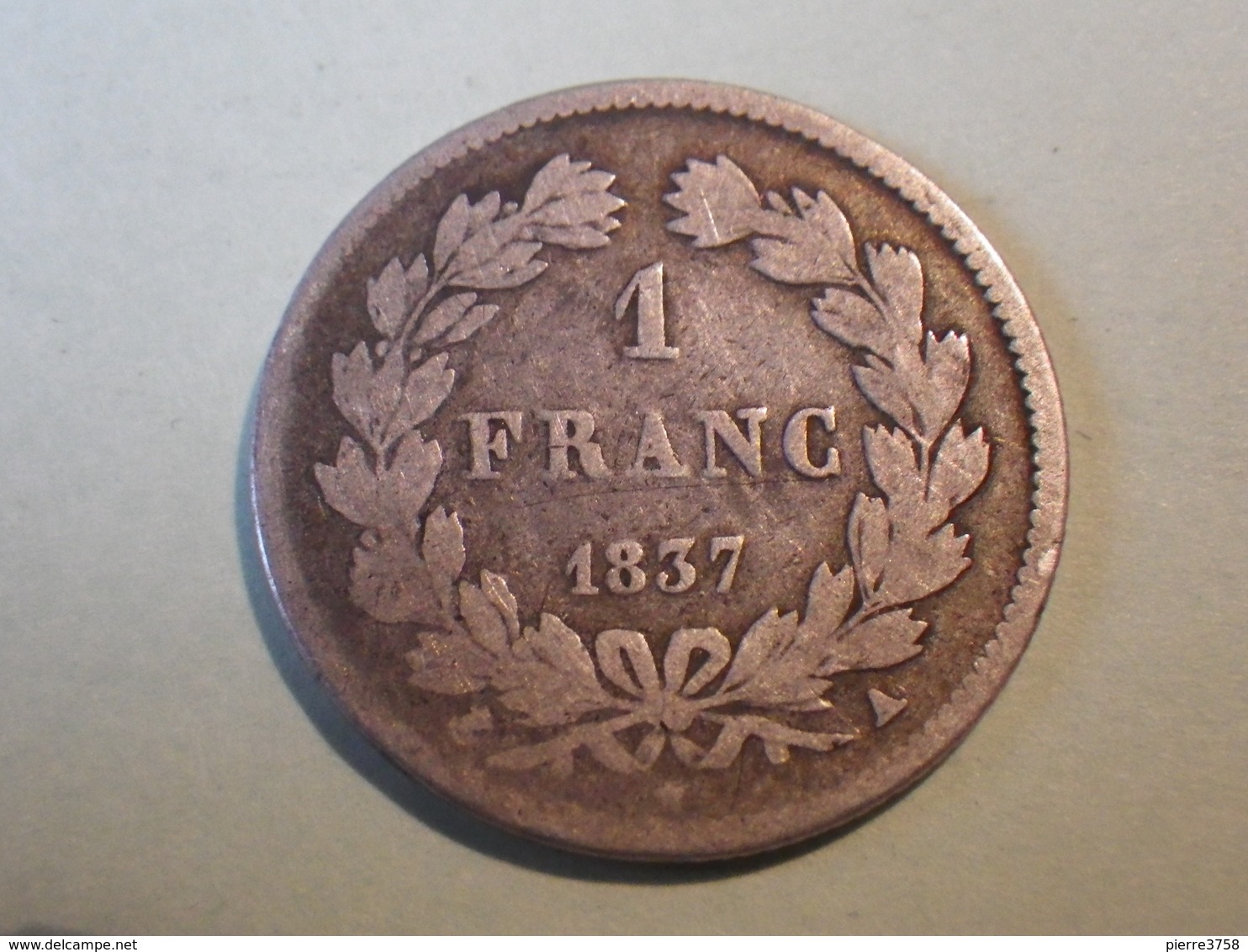 1 Franc 1837 A (louis Philippe) - Autres & Non Classés