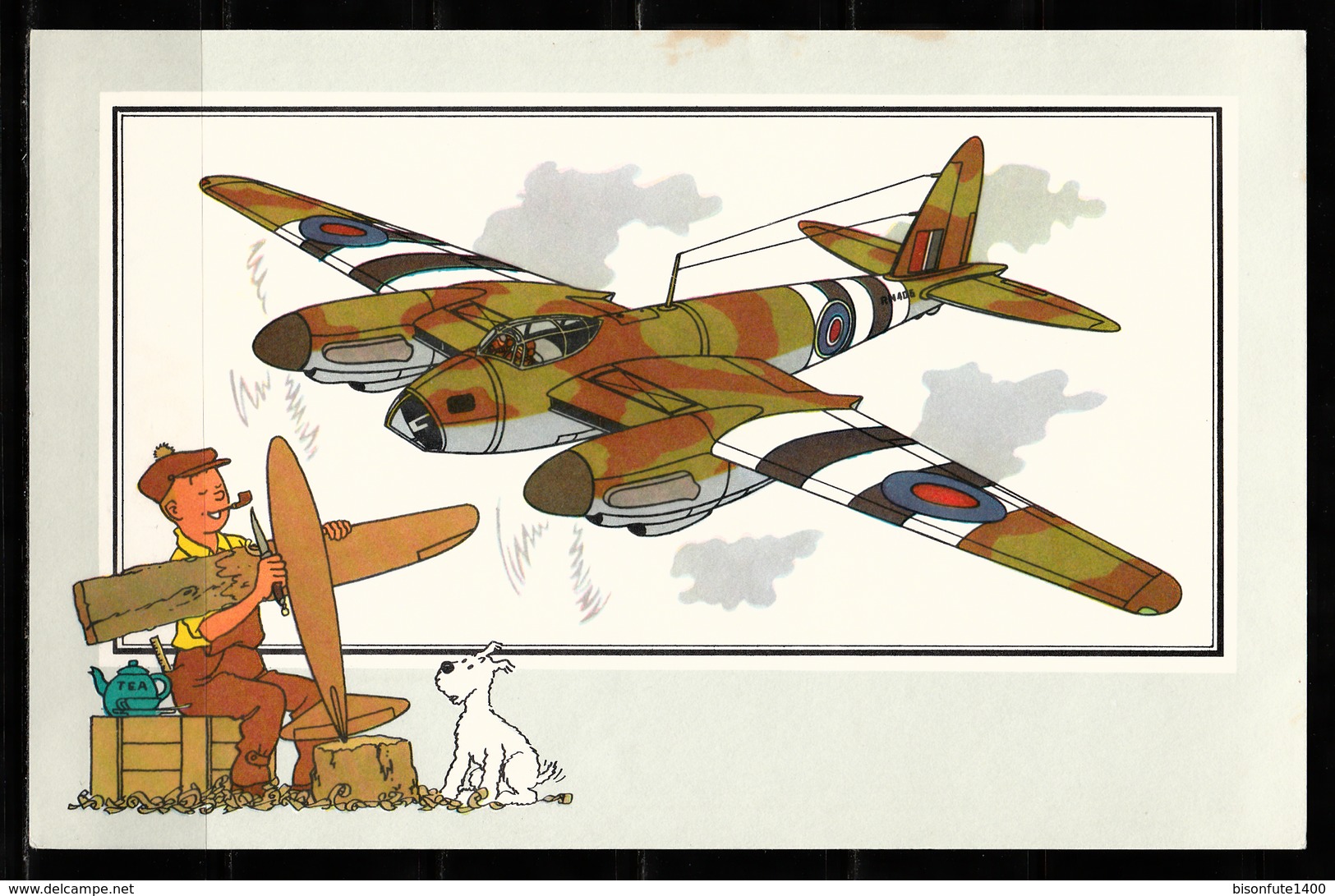 Tintin : Lot de 9 chromos "Voir et Savoir" par Hergé de 2ème choix ( avec taches de rouilles, légères pliures, etc... )