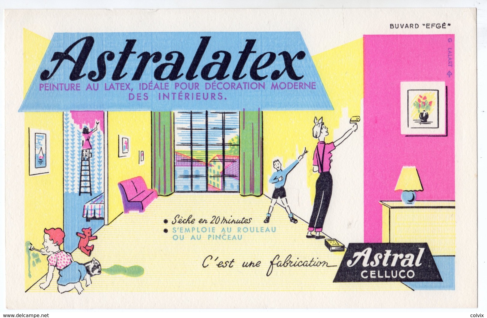 BUVARD ASTRALATEX Peinture ASTRAL Au Latex - Peintures