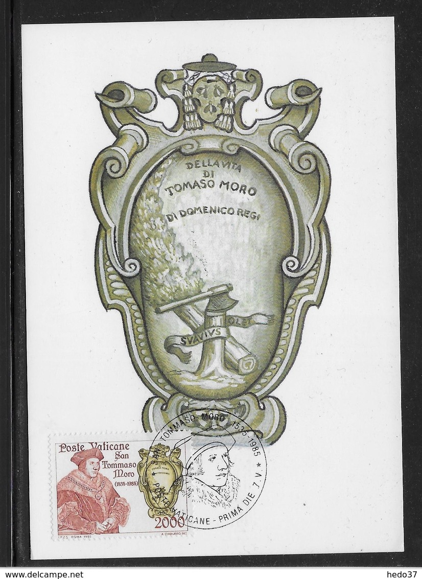 Vatican - Carte Maximum - Cartes-Maximum (CM)