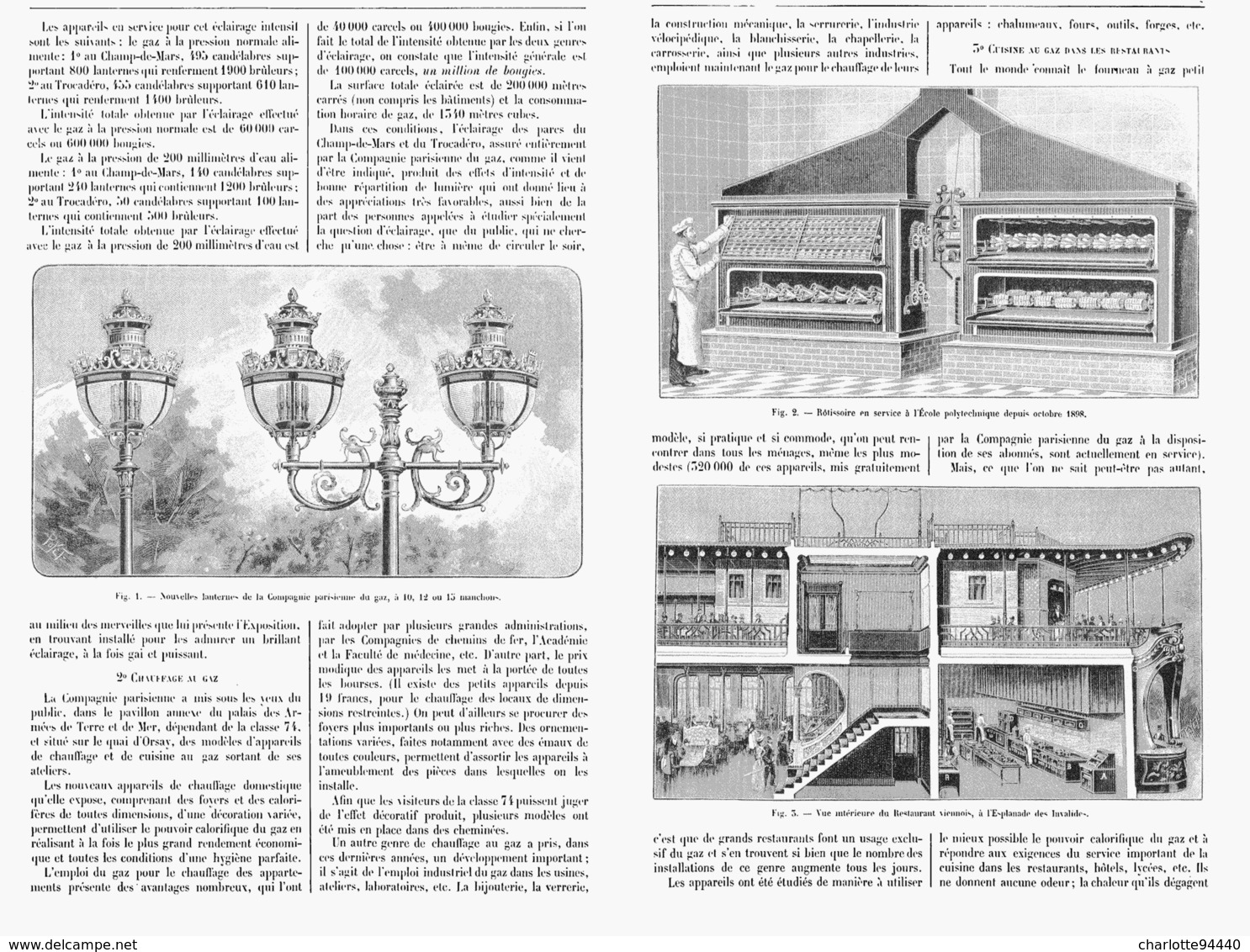 L'INDUSTRIE DU GAZ  à L'EXPOSITION UNIVERSELLE De  1900 - Other & Unclassified