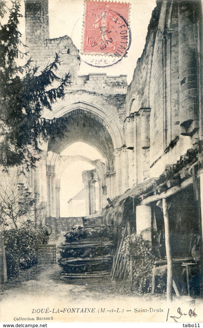 49 - Doué La Fontaine - Saint Denis - Doue La Fontaine