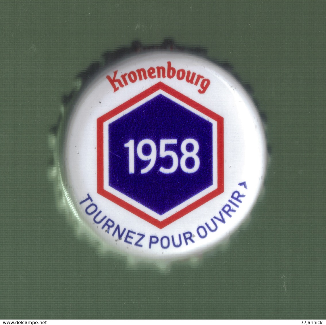 CAPSULE BIERE BLONDE ( Kronenbourg 1958) - Bier