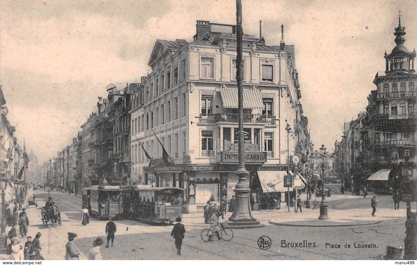 Bruxelles - Place De Louvain (Tramway) - Transport Urbain En Surface