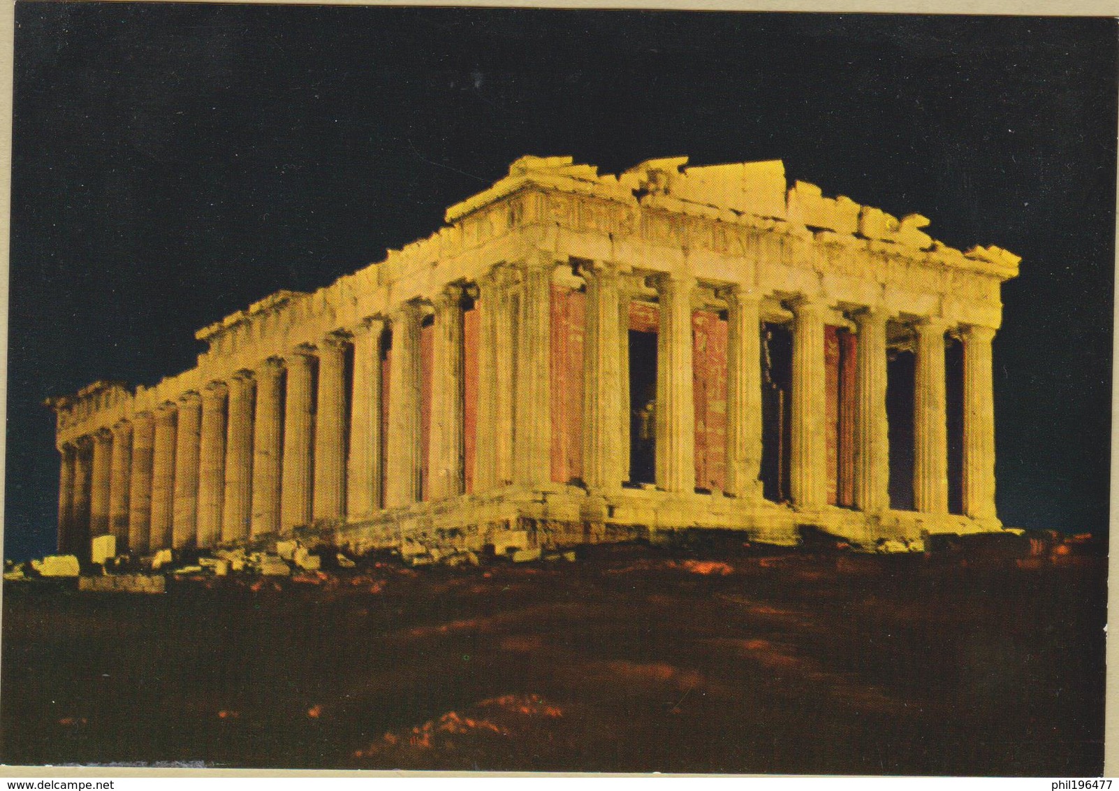 Athènes - Cpm / Le Parthenon Illuminé. - Griekenland