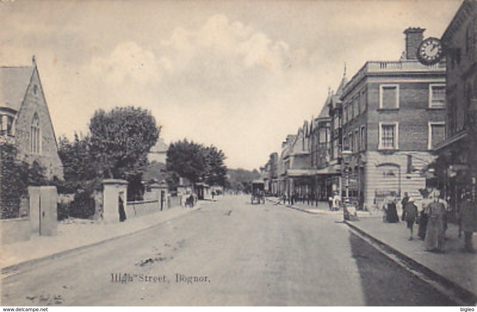 Bognor - High Street - 1911          (A-81-160420) - Bognor Regis