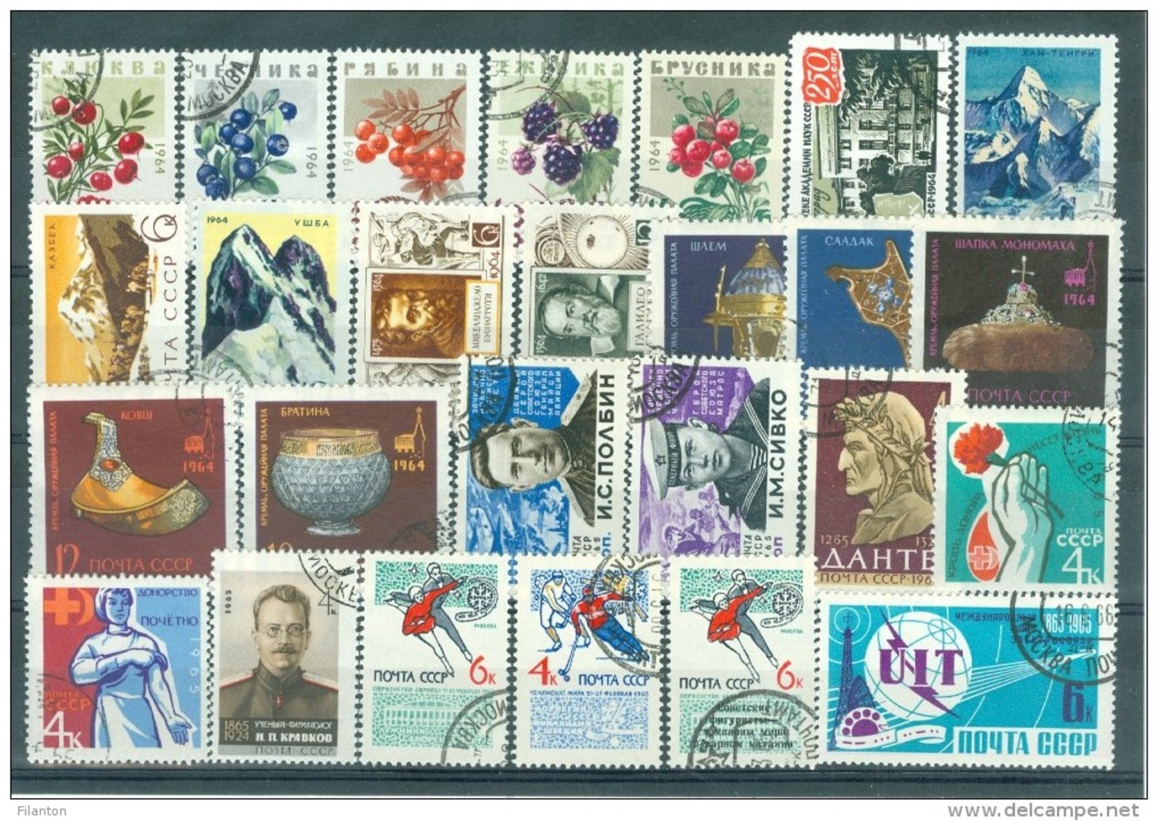 USSR - RUSSIA - Selectie Nr 10 - Obl./gest. - Collections