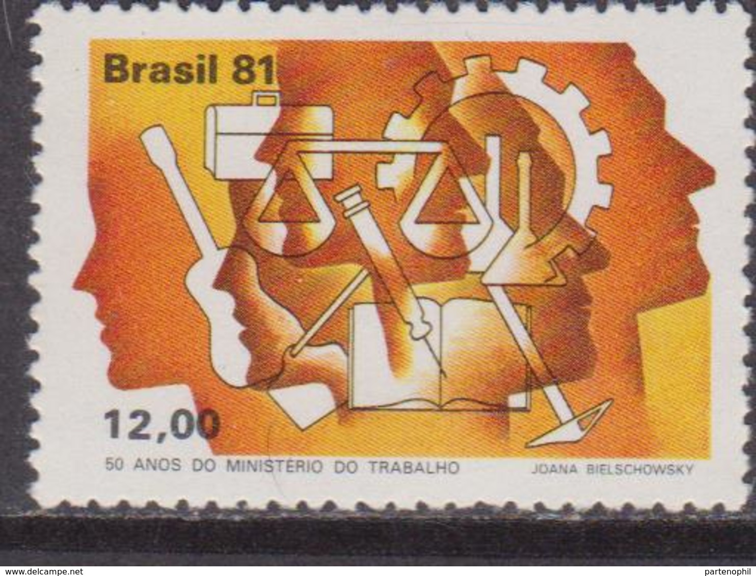 Brasile 1981 Worker Set MNH - Nuovi