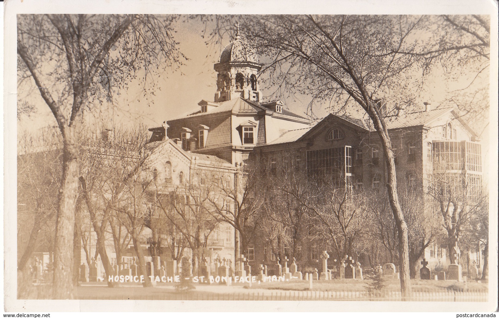 RPPC REAL PHOTO POSTCARD ST BONIFACE MANITOBA - Other & Unclassified