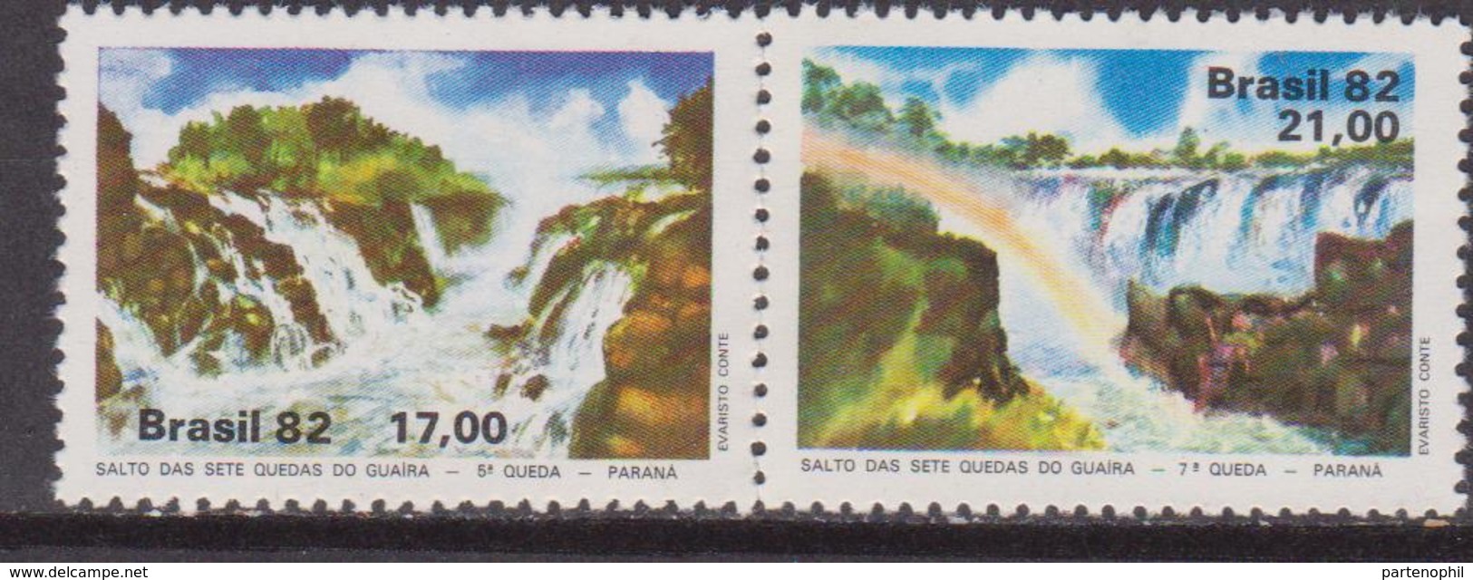 Brasile 1982 Cascate Falls Set MNH - Nuovi