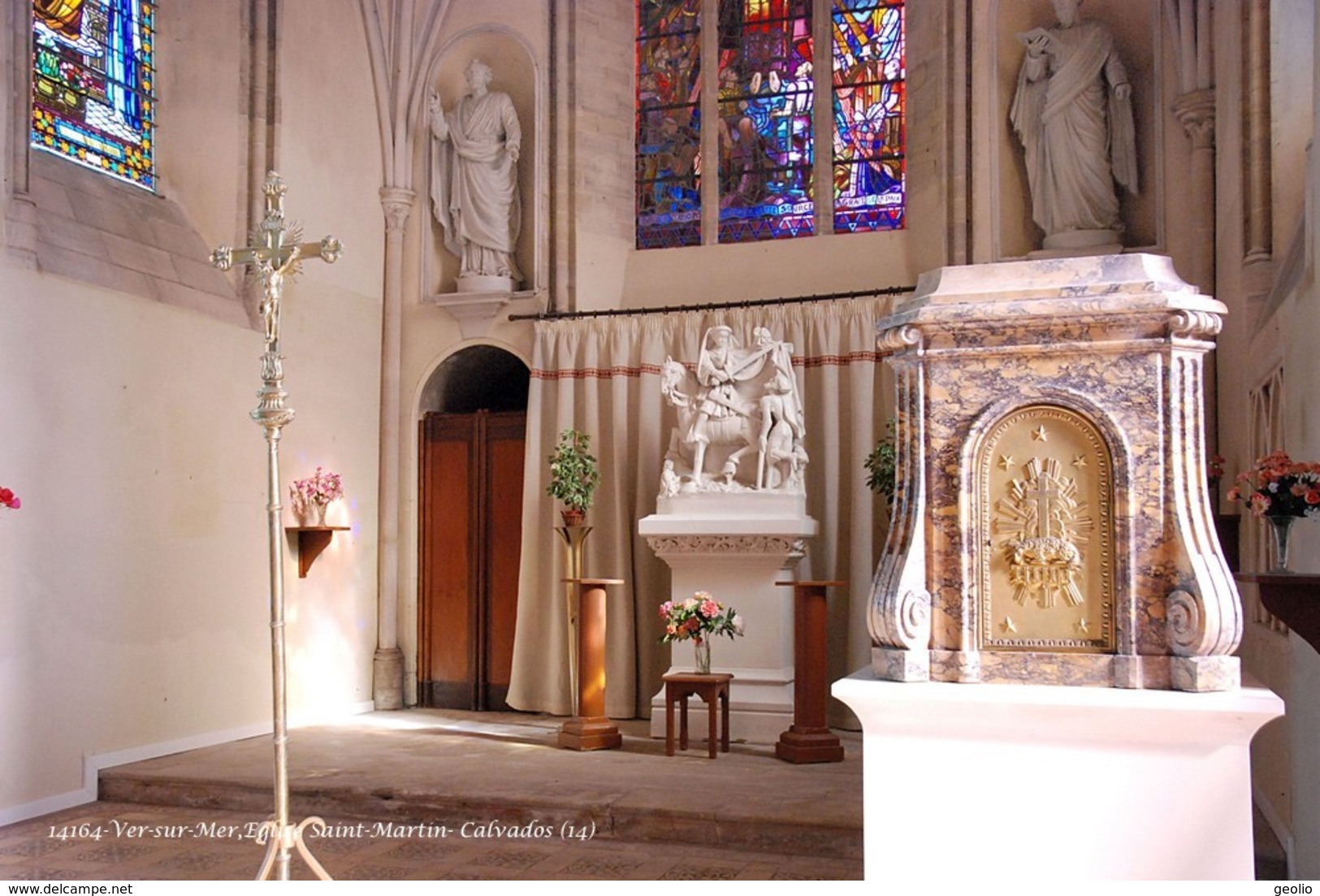 Ver-sur-Mer (14)- Eglise Saint-Martin (Edition à Tirage Limité) - Autres & Non Classés