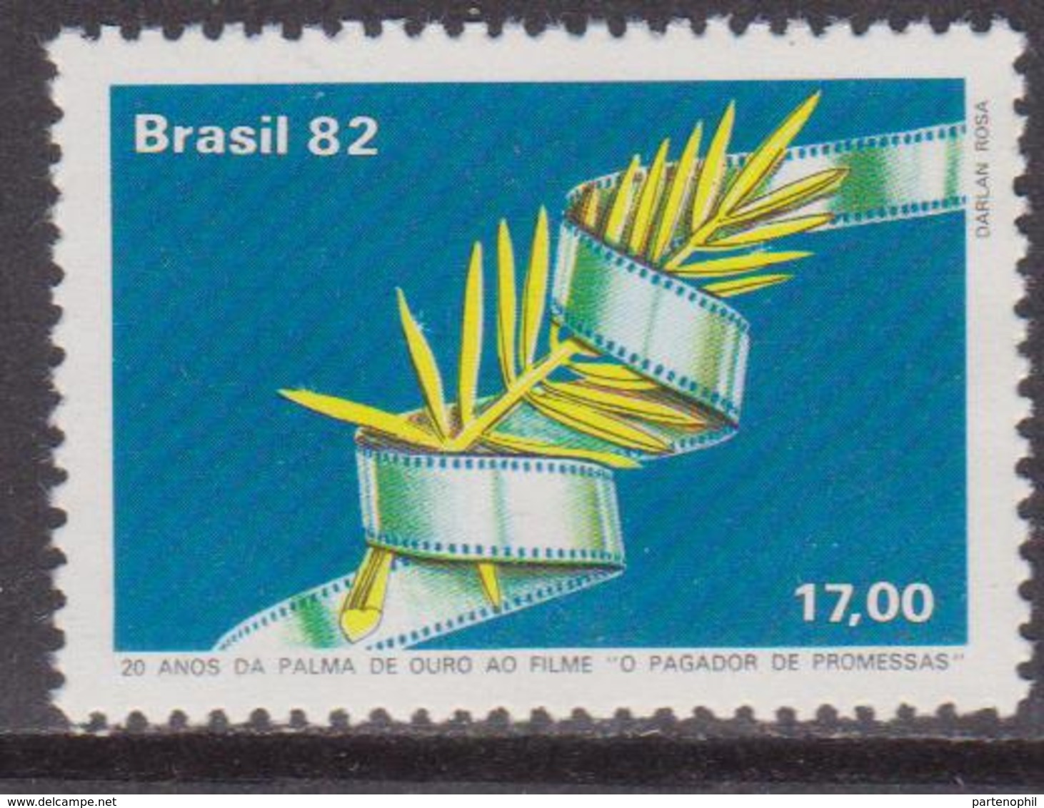 Brasile 1982 Mouvi Cinema Set MNH - Nuovi