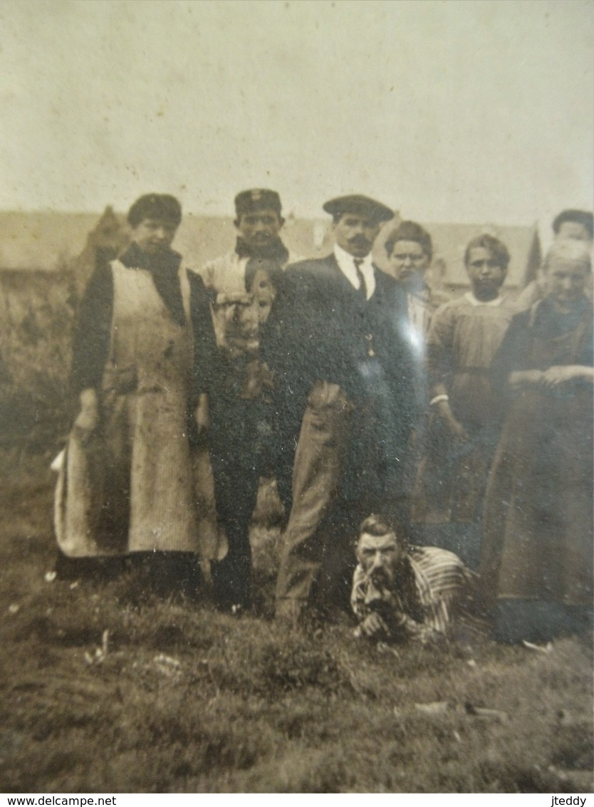 Antieken Originele Groeps foto  (tijdens de oogst )  Photo VAN GEERTRUYEN  ASSCHE