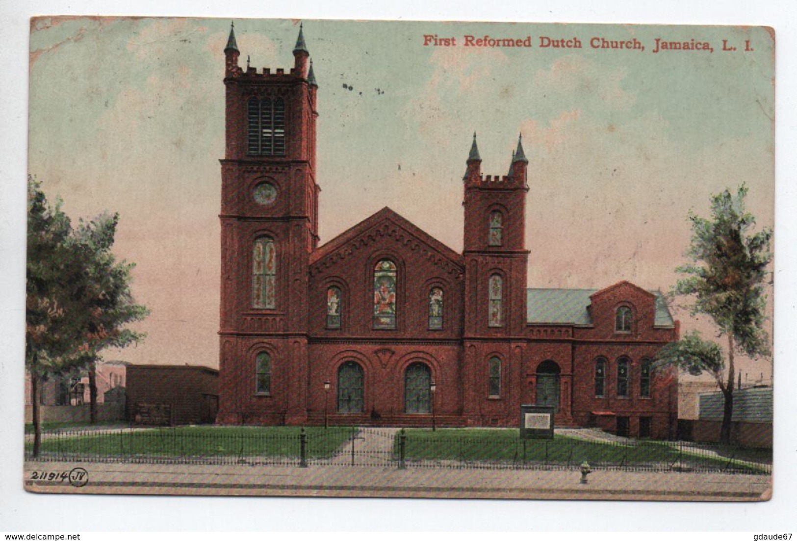 JAMAICA - FIRST REFORMED DUTCH CHURCH - Jamaica