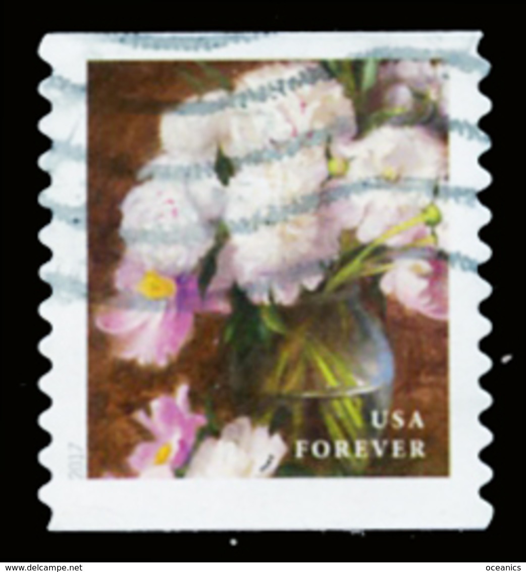 Etats-Unis / United States (Scott No.5234 - Flower From The Garden) (o) Coil - Used Stamps