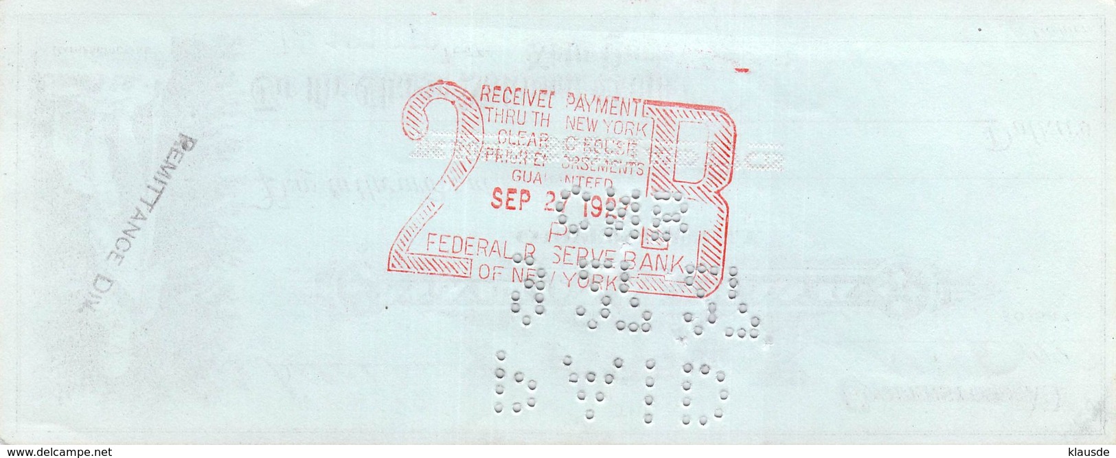 Cooperstown NY 1927 First National Bank Check $ 68,51  AU/EF (II) - Schecks  Und Reiseschecks