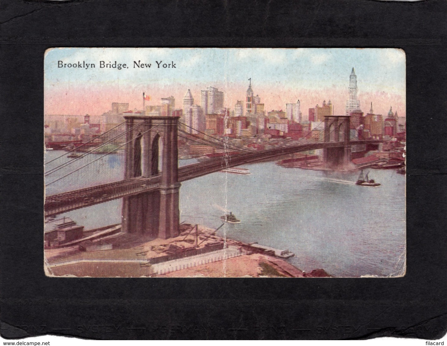 86922    Stati  Uniti,  Brooklyn  Bridge,  New York,  NV - Bridges & Tunnels