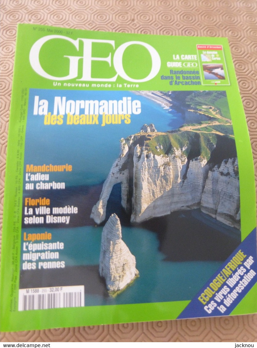 GEO Un Nouveau Monde : La Terre   N°255  -la Normandie- - Géographie