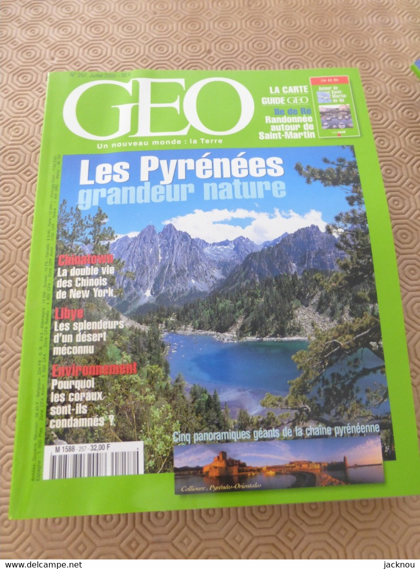 GEO Un Nouveau Monde : La Terre   N°257  -les Pyrénées- - Géographie