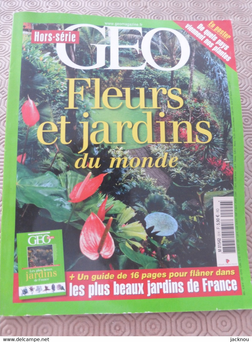 GEO Un Nouveau Monde : La Terre   Hors Série - Fleurs Et Jardin Du Monde - Géographie