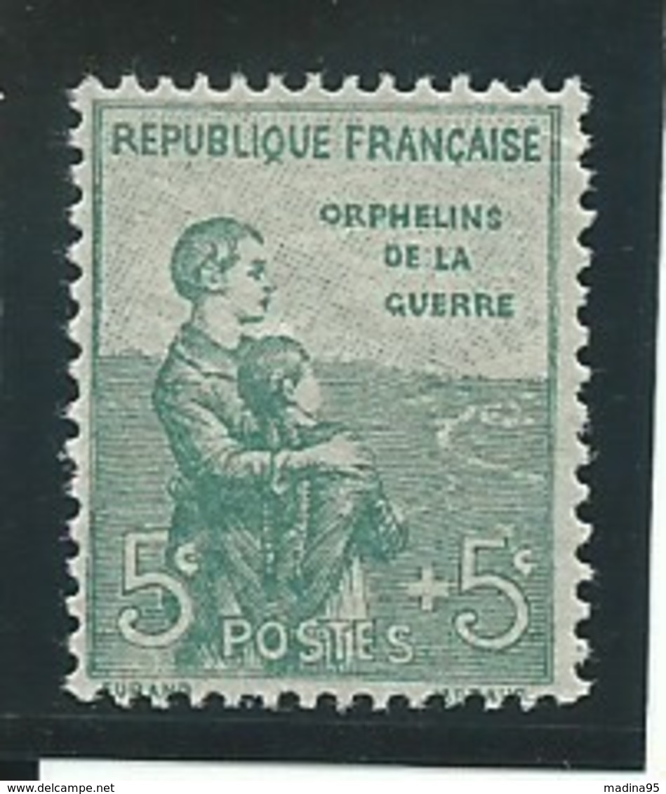 FRANCE; *, N° YT 149, Vert, Ch. Trés Légère, TB - Oblitérés