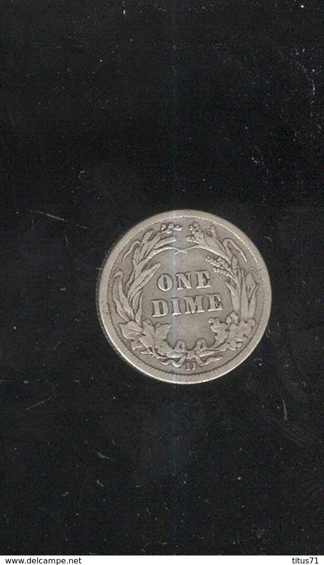 1 Dime Etats Unis / USA 1914 ( Lot 2 ) - 1892-1916: Barber