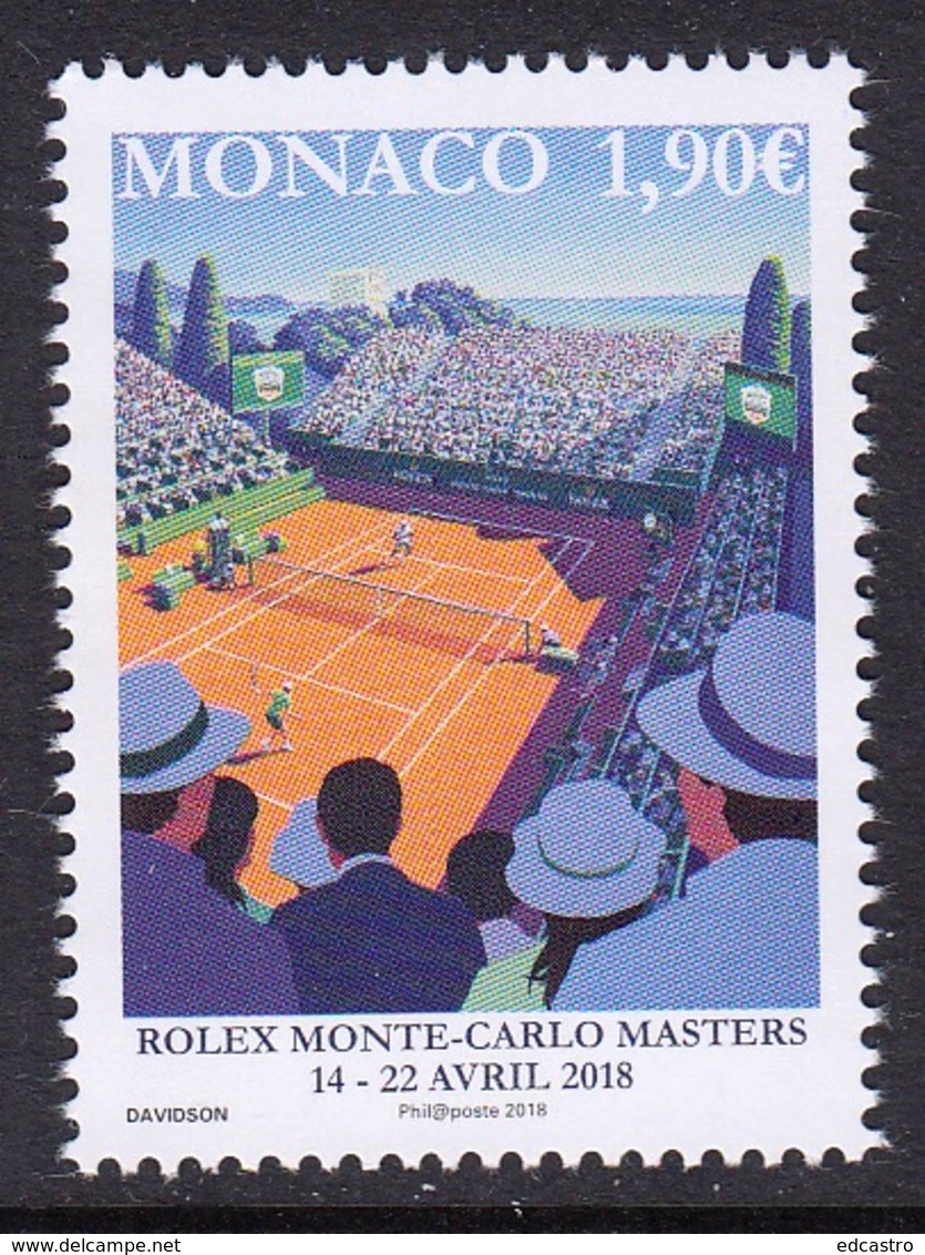 28.- MONACO 2018 Rolex Monte - Carlos Masters - Unused Stamps