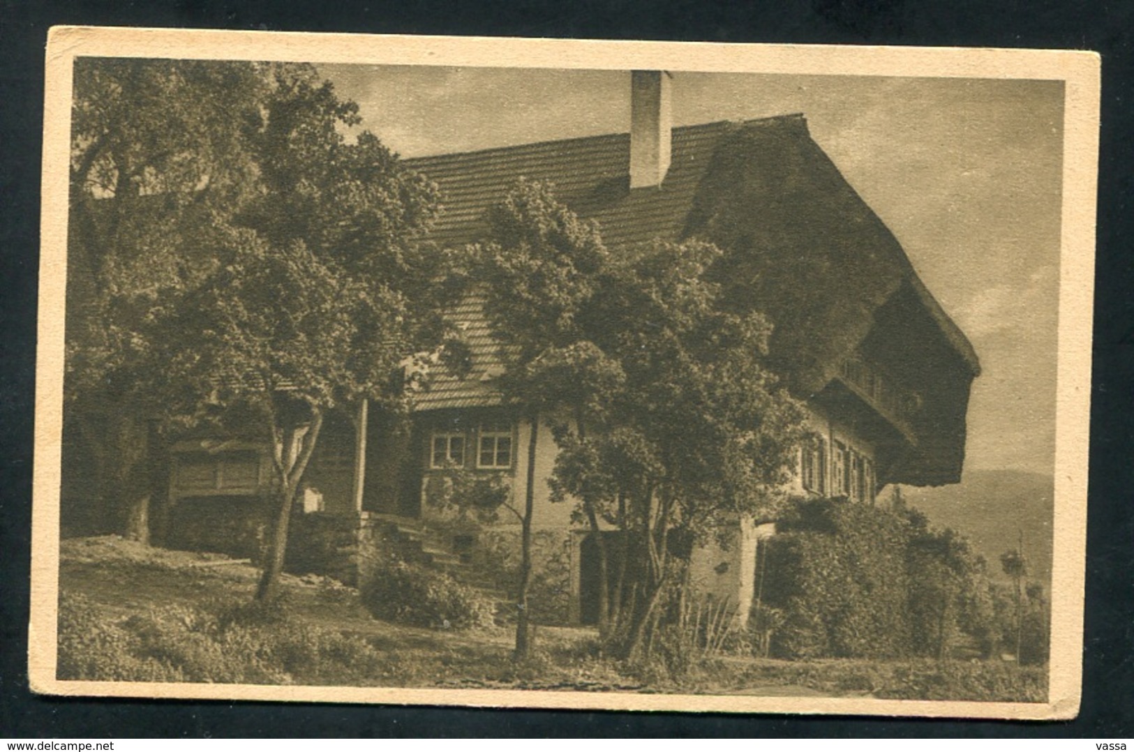 1924 - Schwarzwald - Bauernhaus In Gutach. Allemagne - Gutach (Breisgau)