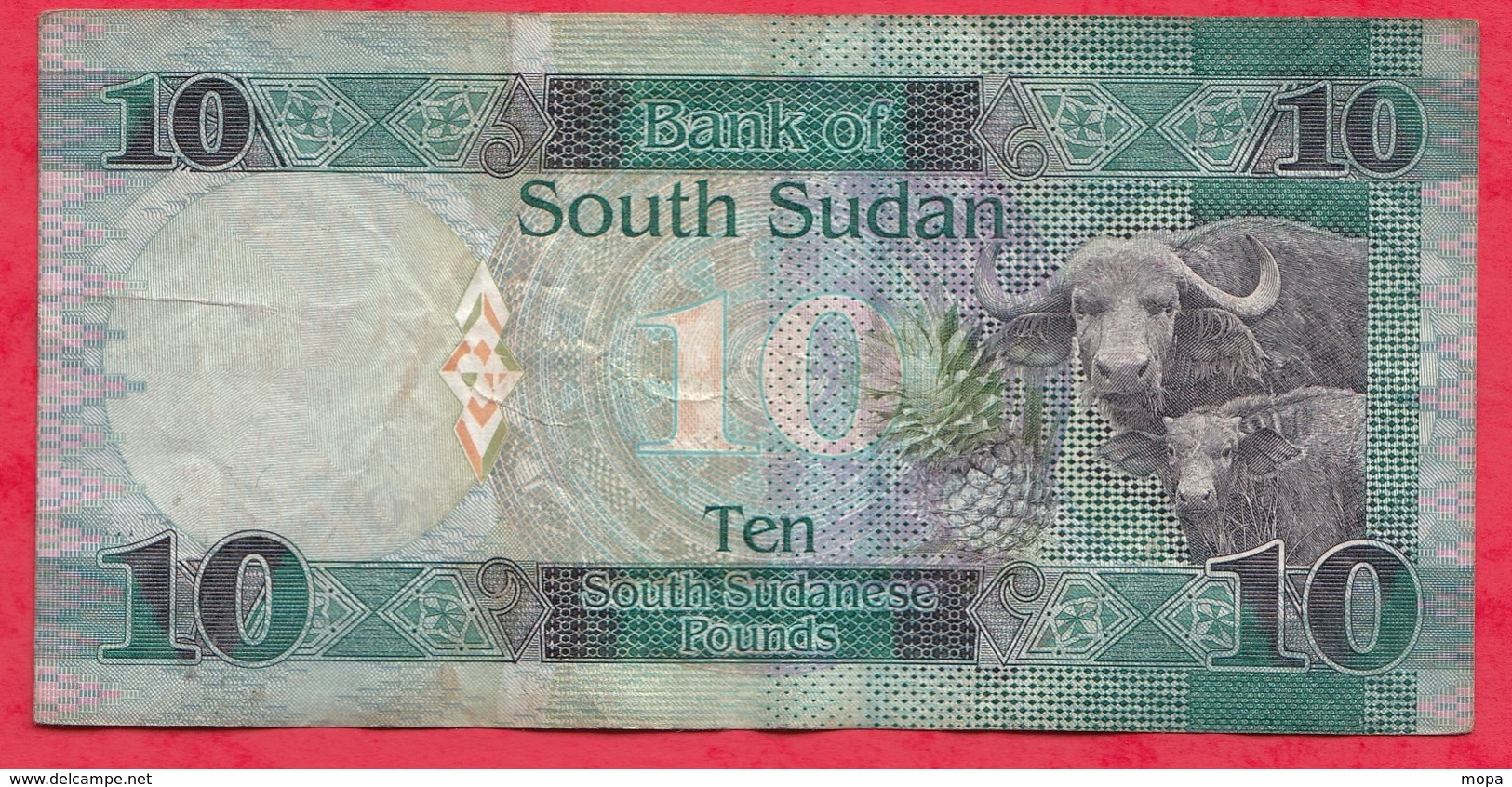 Soudan Du Sud 10 South Sudanese Pounds-- 2015---VG/TTB - Soudan Du Sud