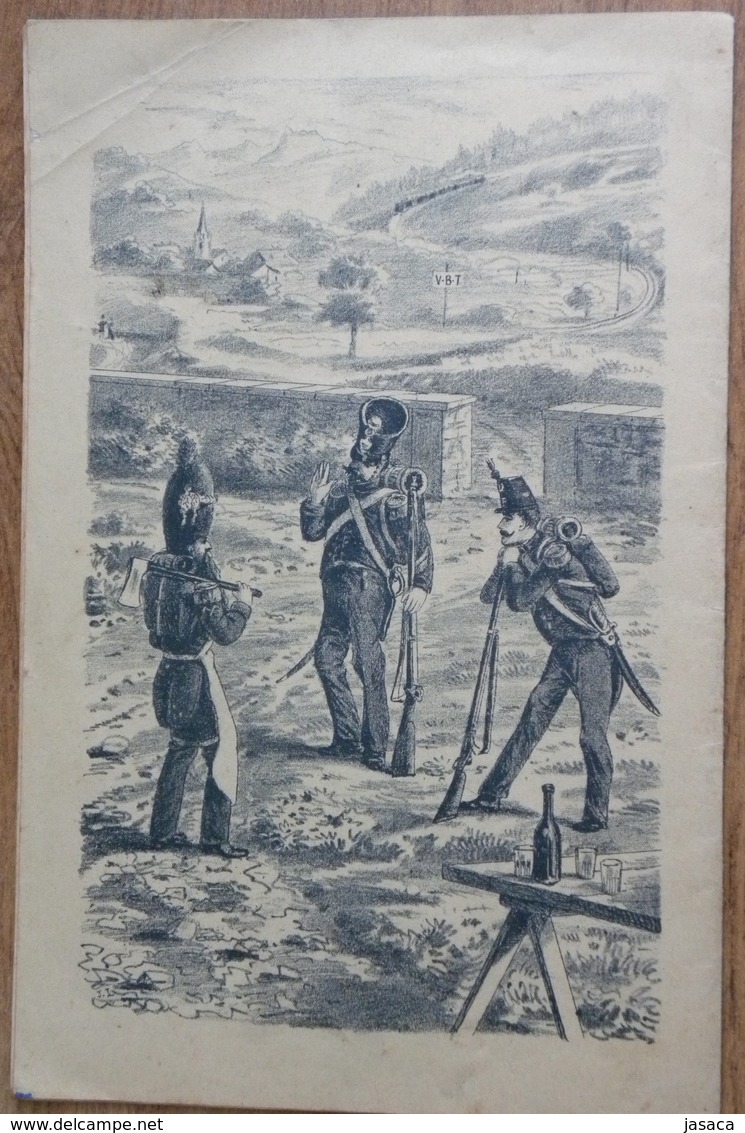 Théâtre) Grande Revue Veveysanne - Livret Des Couplets - Vevey 1896 - Autres & Non Classés