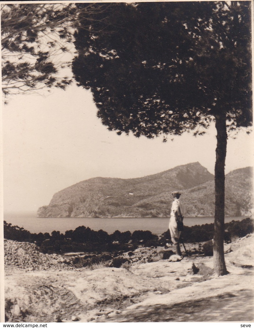 PAlMA MAJORQUE CABO ANDRATZ 1930 Photo Amateur Format Environ 7,5 Cm X 5,5 Cm - Lieux