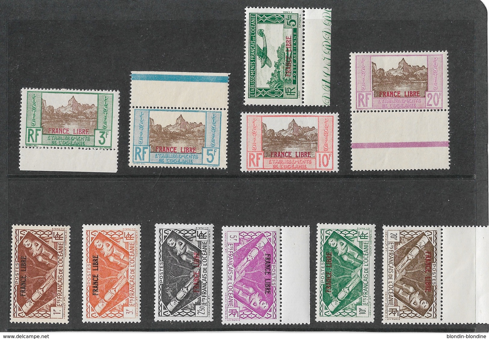 OCEANIE YT 140 à 149 NEUF** TB + PA 3** - Unused Stamps