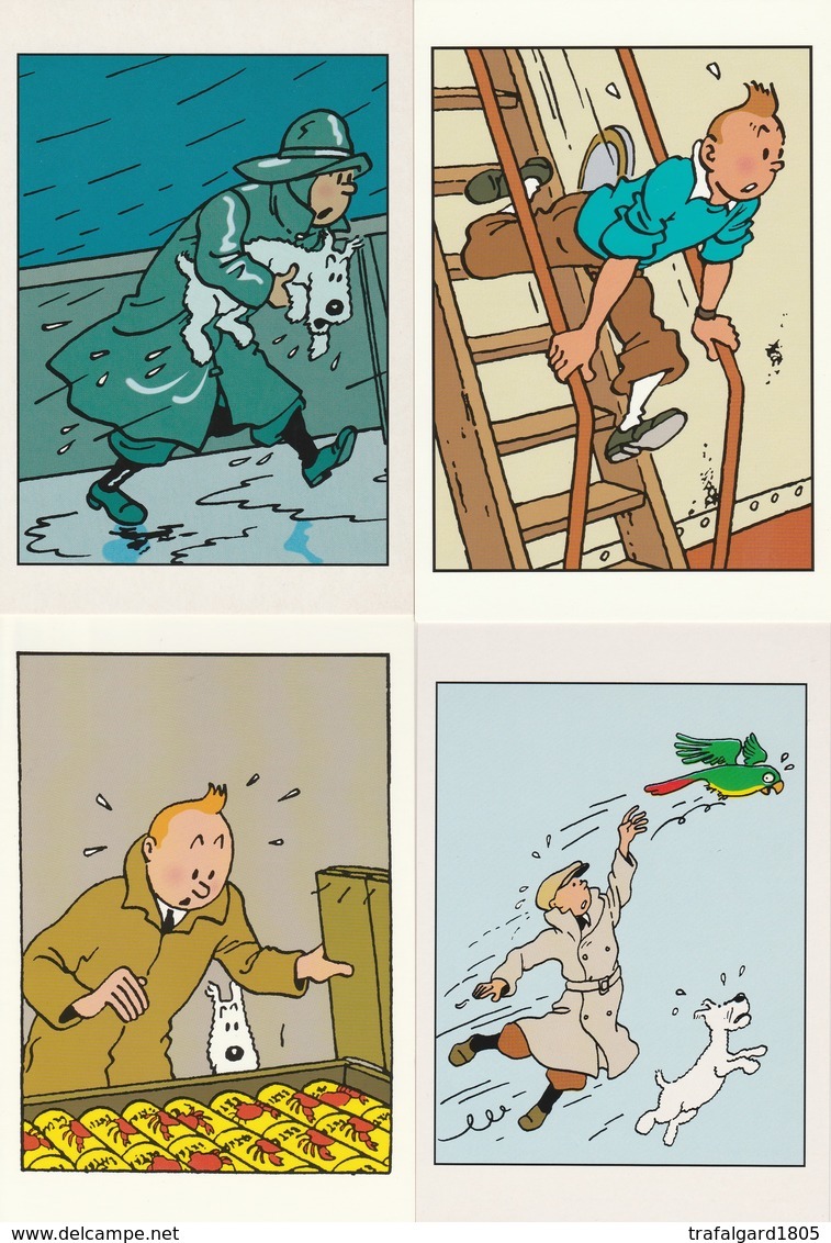 533.  TINTIN - Ansichtskarten