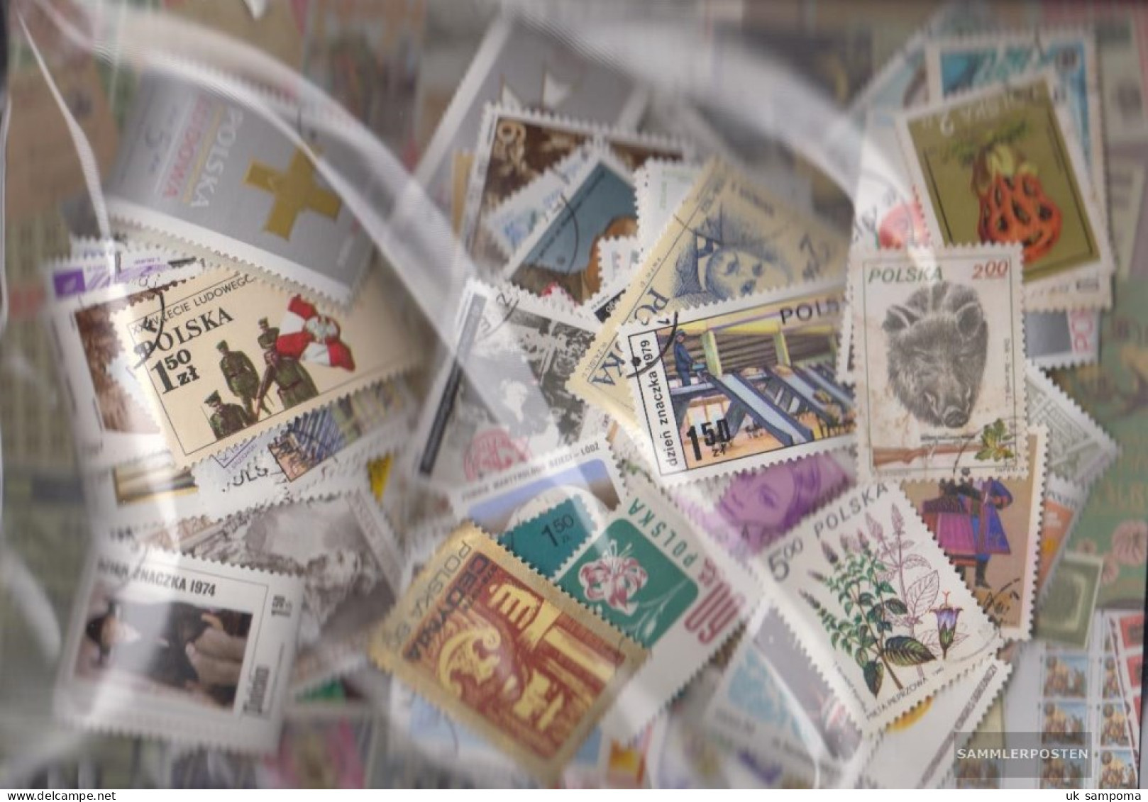 Poland 200 Different Stamps - Collections