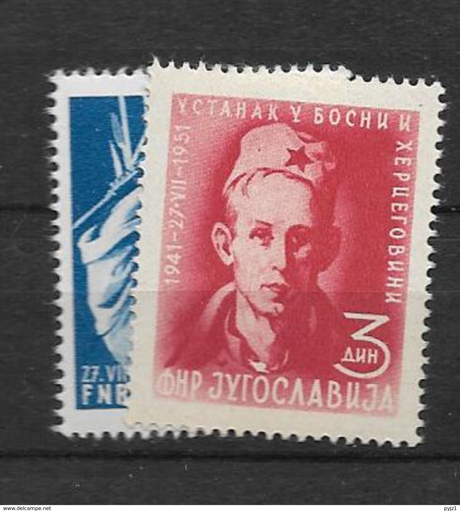 1951 MNH Joegoslavië, Postfris** - Unused Stamps