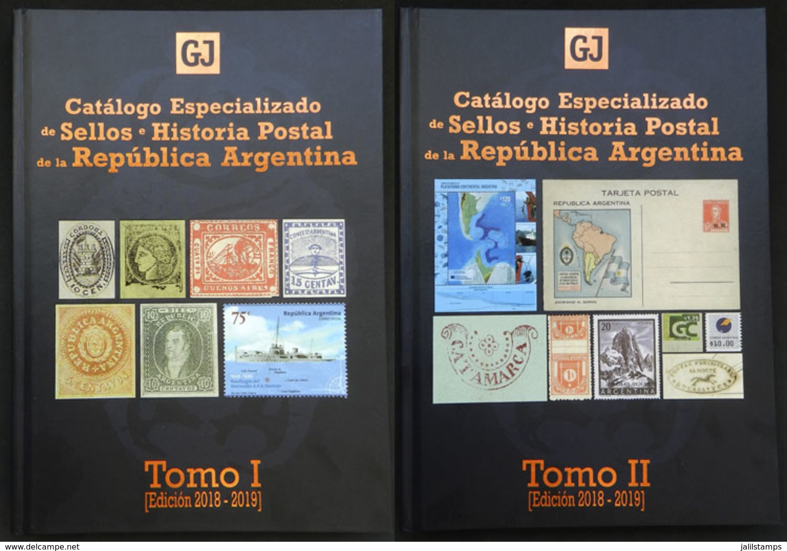 ARGENTINA: JALIL Guillermo & GOTTIG José Luis: Specialized Catalogue Of Postage Stamps And Postal History Of Argentina - Autres & Non Classés