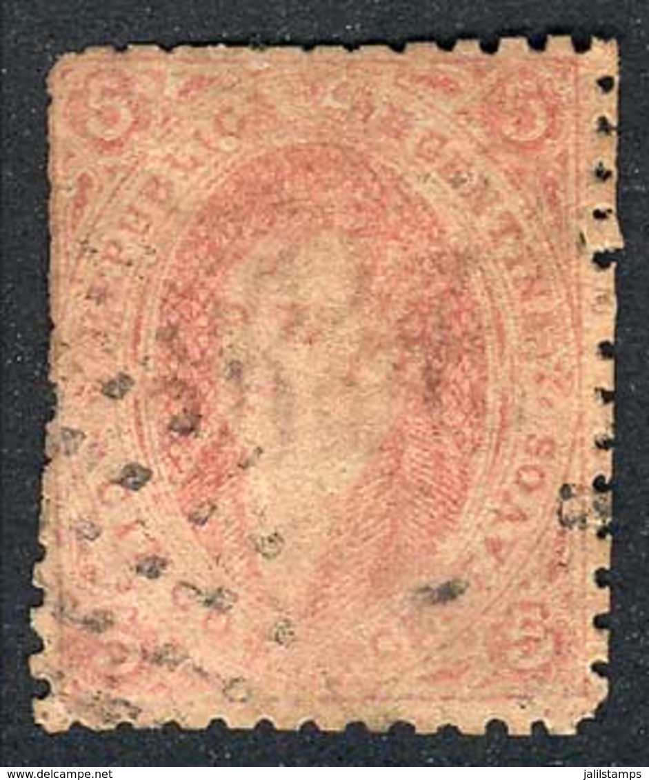 ARGENTINA - RIVADAVIA: GJ.20, Rare SHEET CORNER Example, With Double Line Watermark (position 91), Fine Quality, Very - Autres & Non Classés