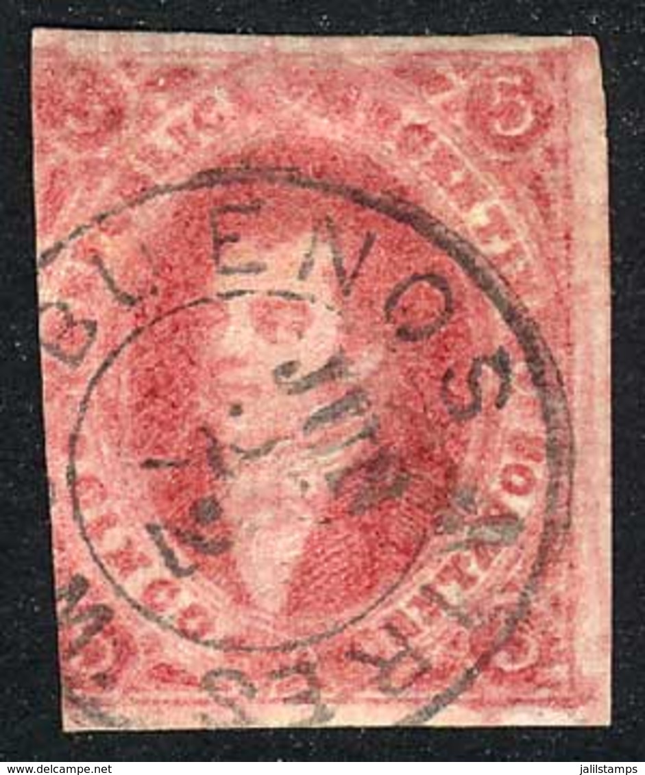 ARGENTINA: GJ.34, With Buenos Aires Cancel For JUN/23/1872, VF! - Sonstige & Ohne Zuordnung